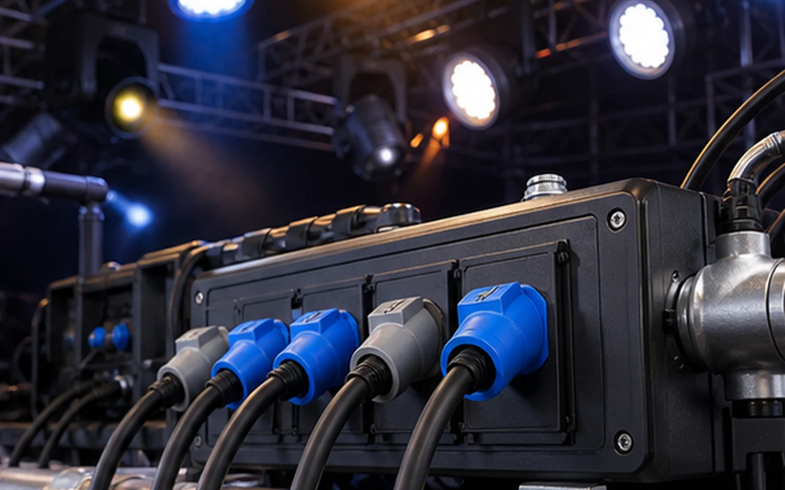 Professional stage lighting system